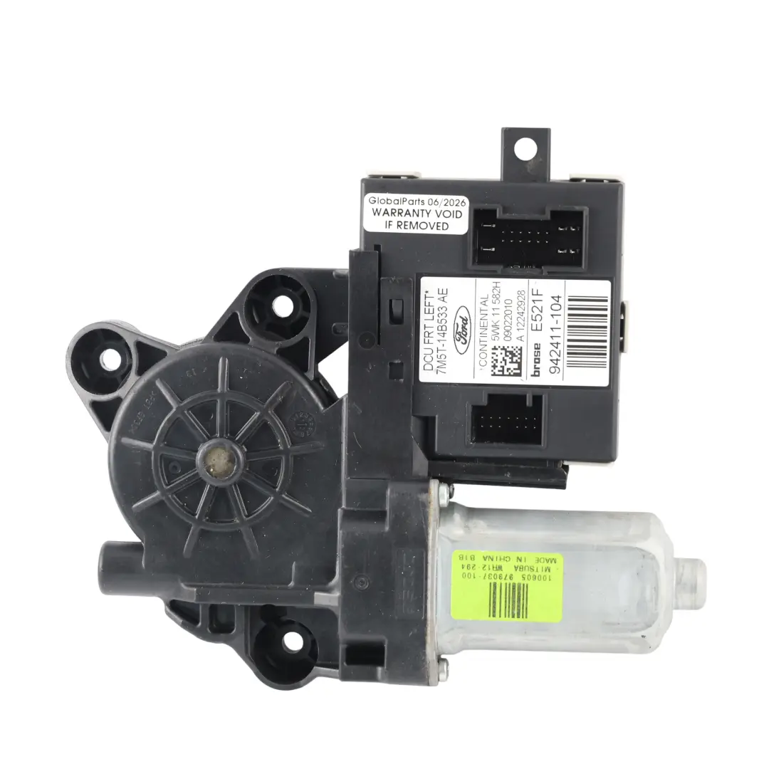 C394 Moteur Lève-Vitre Avant Gauche pour Ford Kuga à propos du numéro de pièce 7M5T-14B533-AE Ford Kuga C394 Moteur Lève-Vitre Avant Gauche - SKU 7M5T-14B533-AE - Numéro de pièce 7M5T-14B533-AE