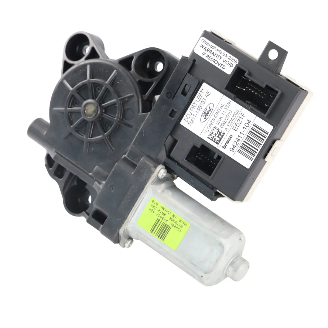 Ford Kuga C394 Motor Elevalunas Puerta Delantero Izquierdo - SKU 7M5T-14B533-AE - Número de pieza 7M5T-14B533-AE