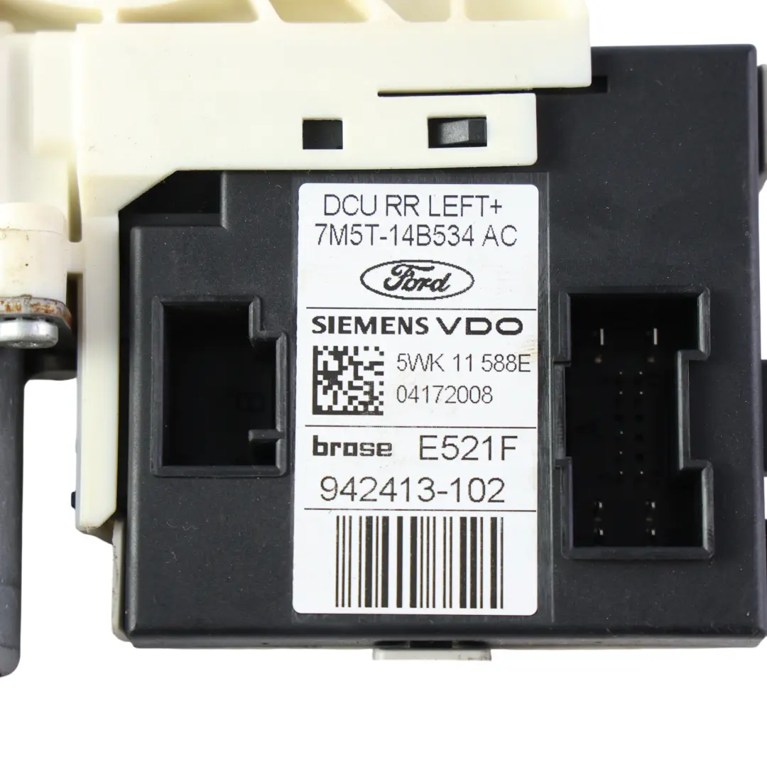 Ford Focus Mk2 Kuga Mk1 Door Window Lifter Motor Rear Left N/S - SKU 7M5T-14B534-AC - Part number 7M5T-14B534-AC