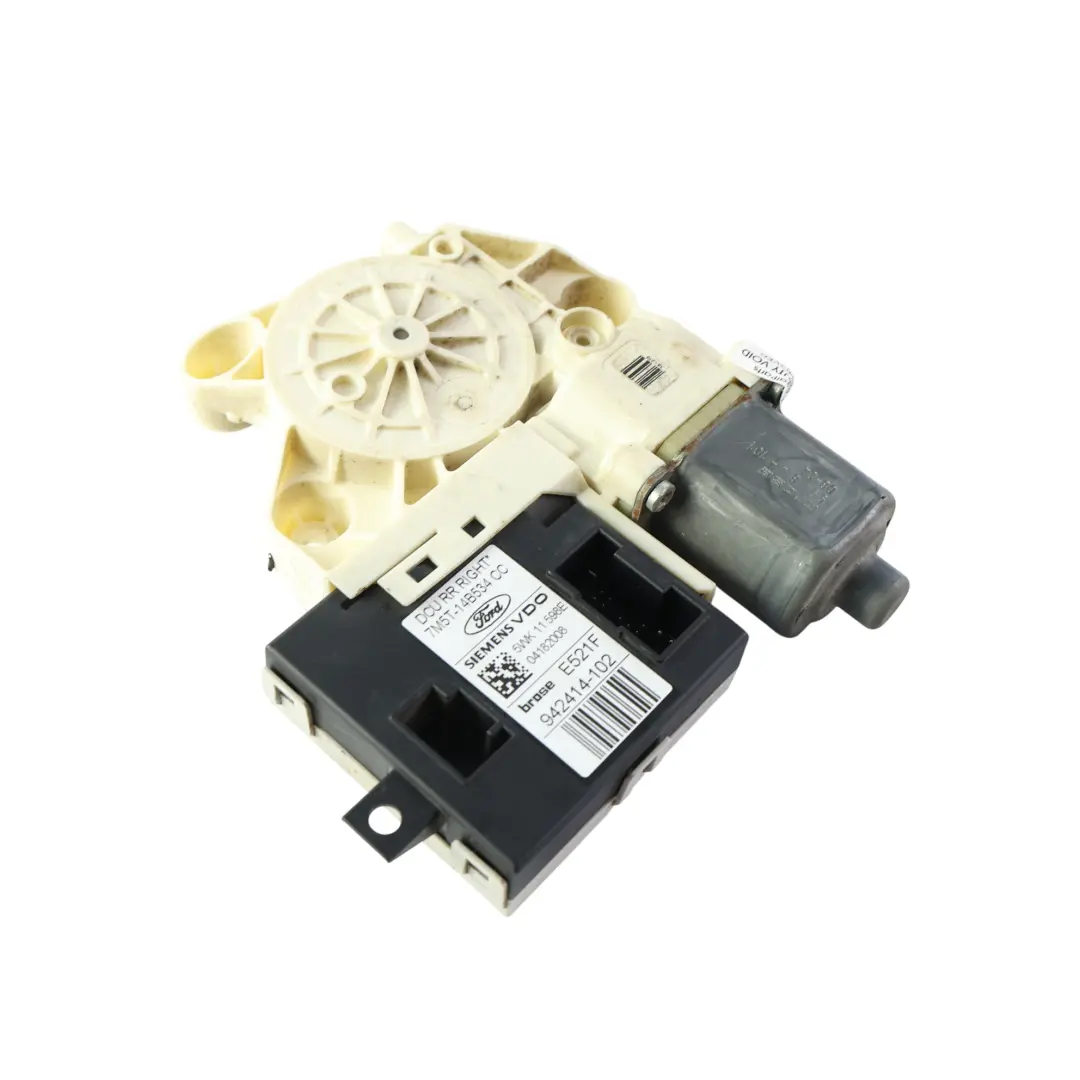 Ford Focus MK2 Kuga MK1 Moteur Lève-Vitre Arrière Droit - SKU 7M5T-14B534-CC - Numéro de pièce 7M5T-14B534-CC