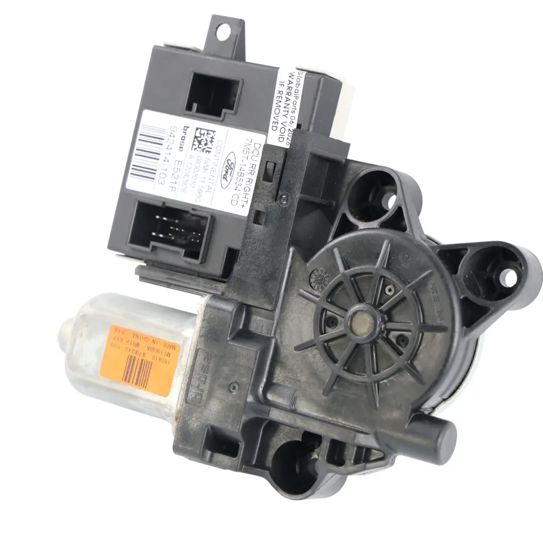 Ford Kuga C394 MK1 Moteur Lève-Vitre Arrière Droit - SKU 7M5T-14B534-CD - Numéro de pièce 7M5T-14B534-CD