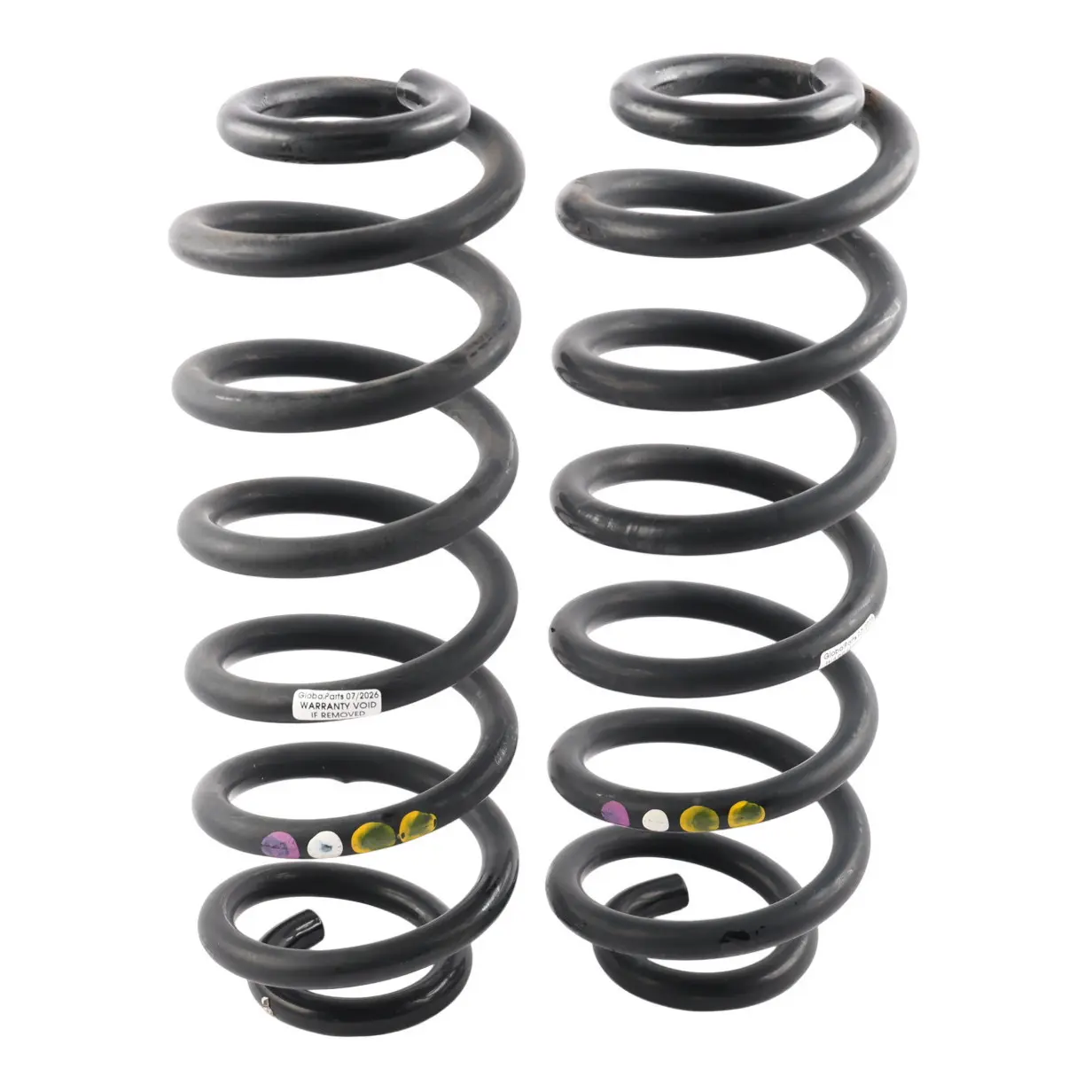 Volkswagen Sharan Seat Alhambra 7N Rear Suspension Coil Spring Set 7N0511115B