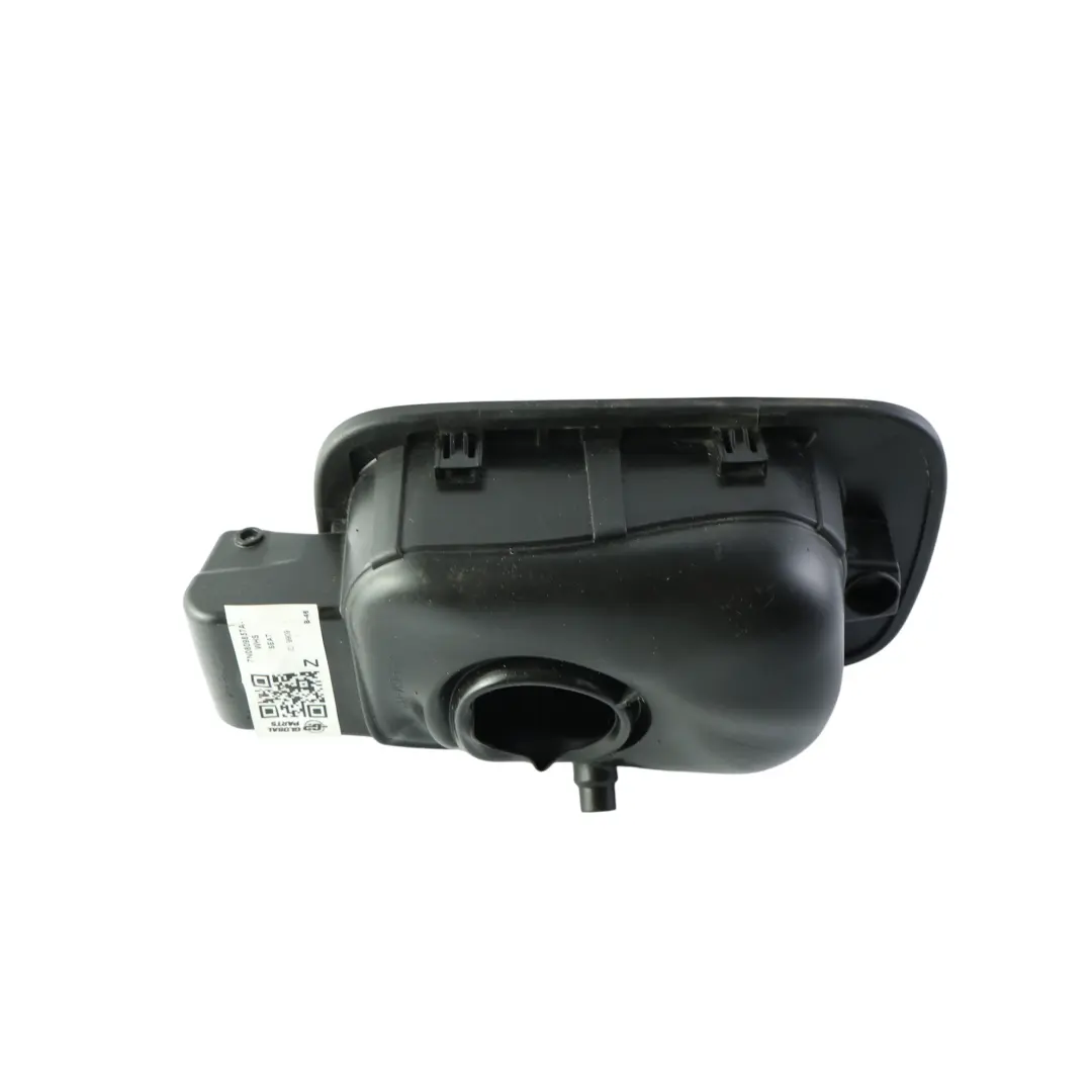 Seat Alhambra 7N Fuel Filler Flap Cap Cover White Silver Metallic B9Z - SKU 7N0809857A-WHS - Part number 7N0809857A