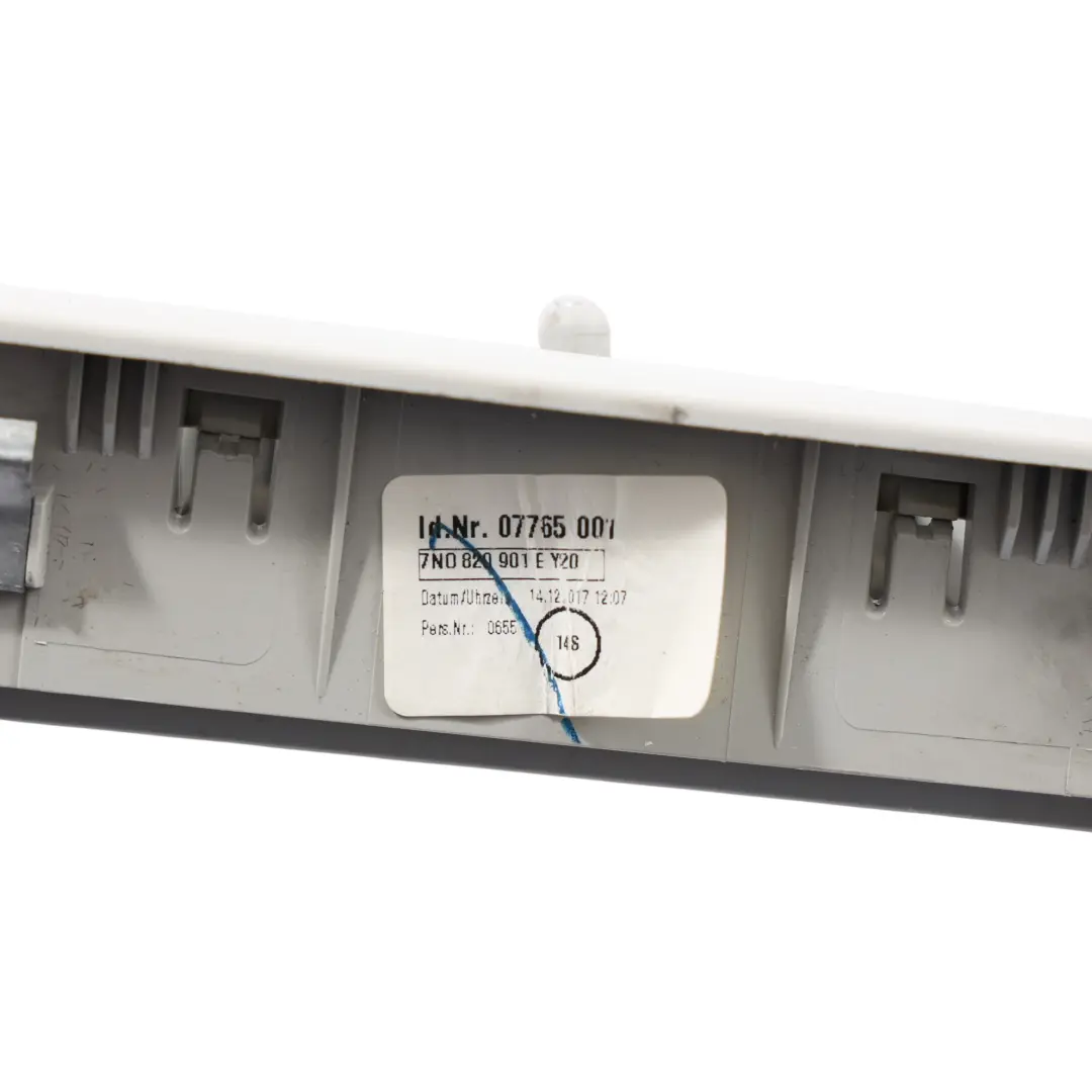 Seat Alhambra 7N Headliner Air Vent Duct Front Left N/S Pearl Grey - SKU 7N0820901E - Part number 7N0820901E