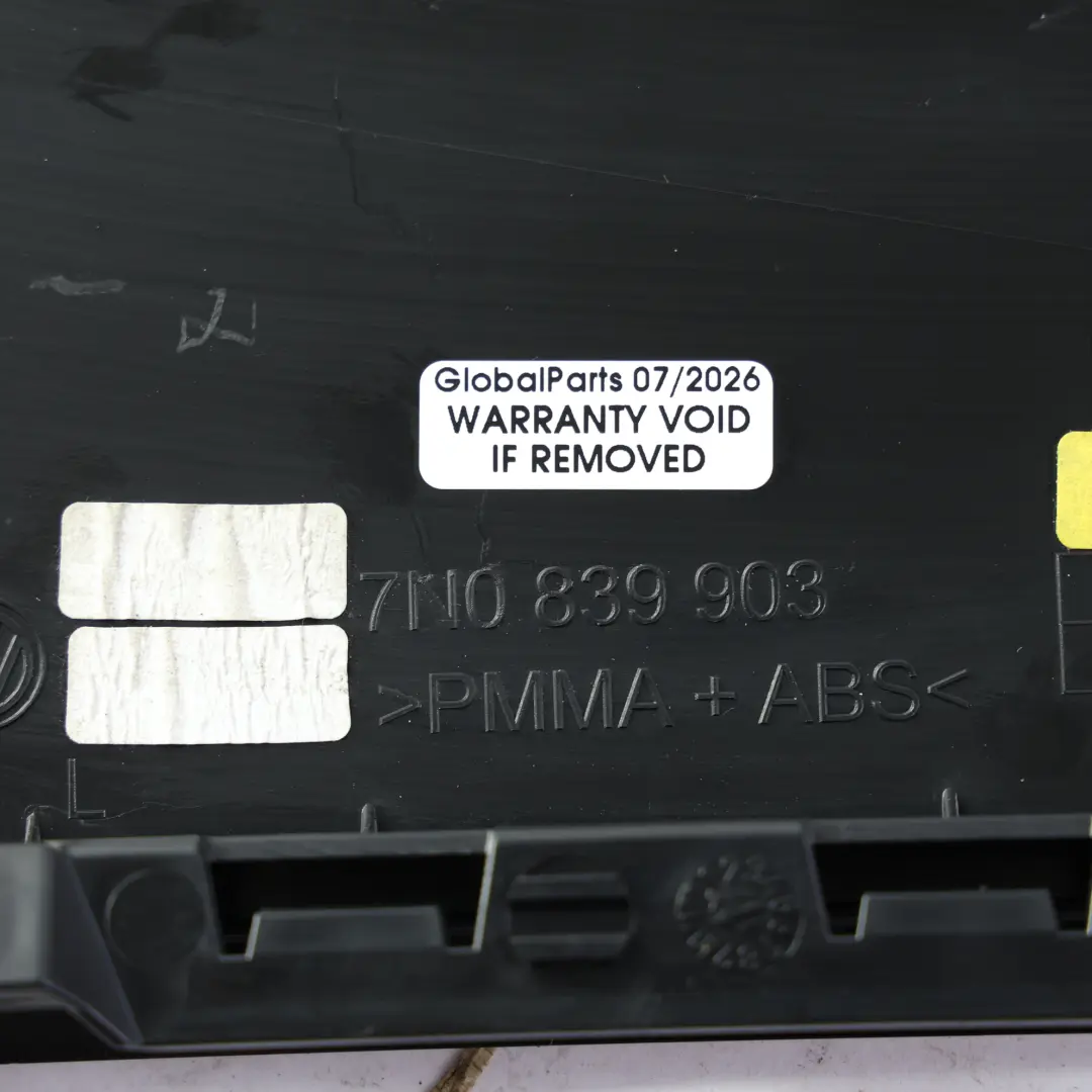 7N Tür Zierleiste Verkleidung Hinten Links Schwarz für Seat Alhambra mit Teilenummer 7N0839903C Seat Alhambra 7N Tür Zierleiste Verkleidung Hinten Links Schwarz - SKU 7N0839903C - Teilenummer 7N0839903C