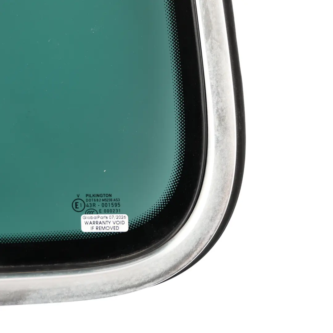 Volkswagen VW Sharan 7N Quarter Window Glass Rear Left N/S Tinted AS3 - SKU 7N0845297N - Part number 7N0845297N