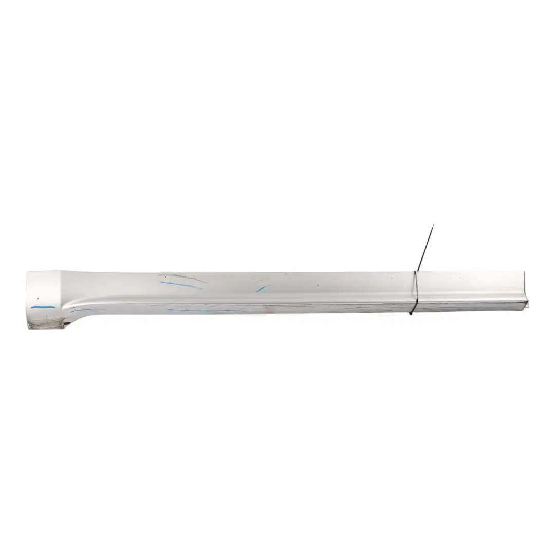 VW Sharan 7N Door Moulding Strip Rear Right O/S Sill Cover Reflex Silver - A7W - SKU 7N0854950H-RES - Part number 7N0854950H