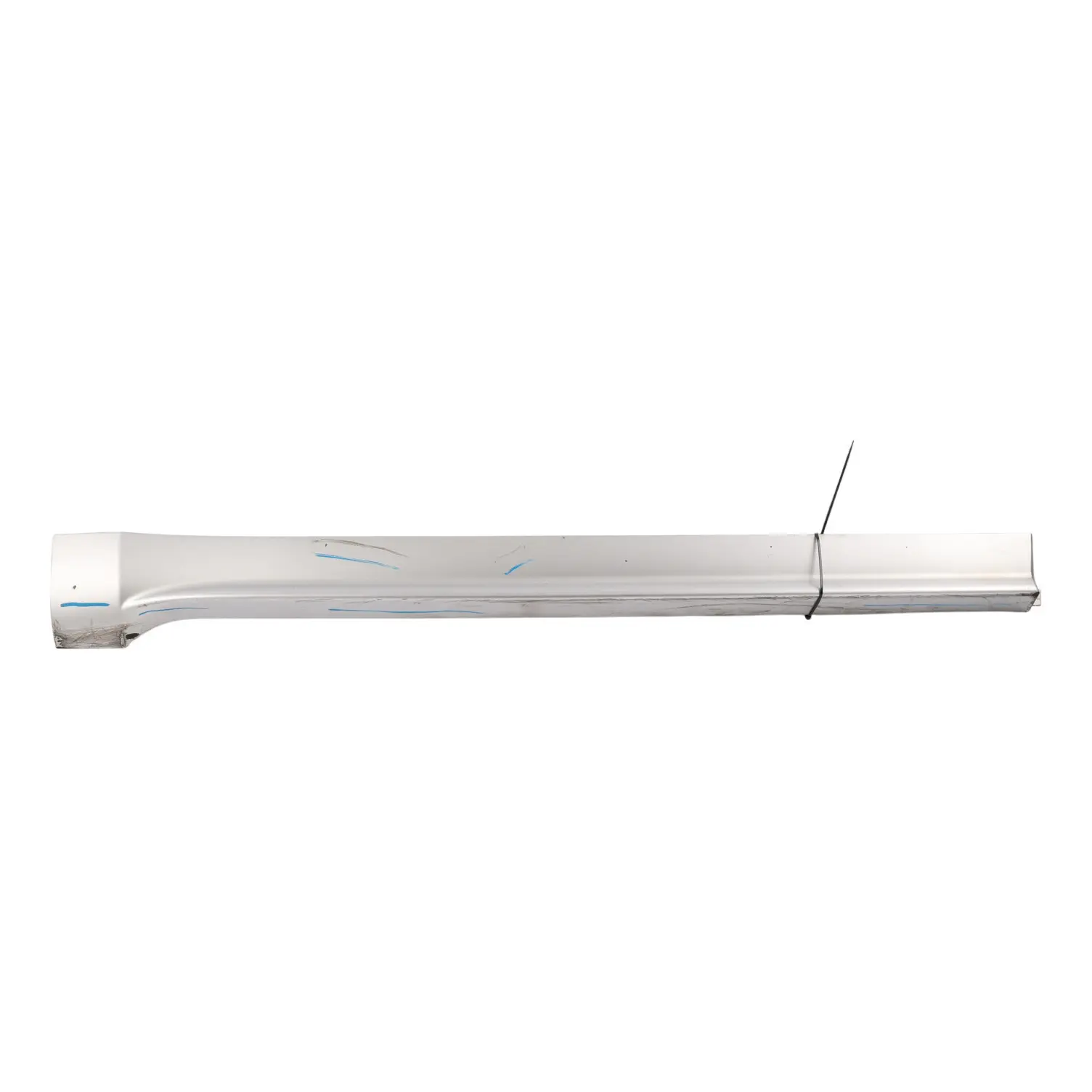 VW Sharan 7N Door Moulding Strip Rear Right O/S Sill Cover Reflex Silver - A7W