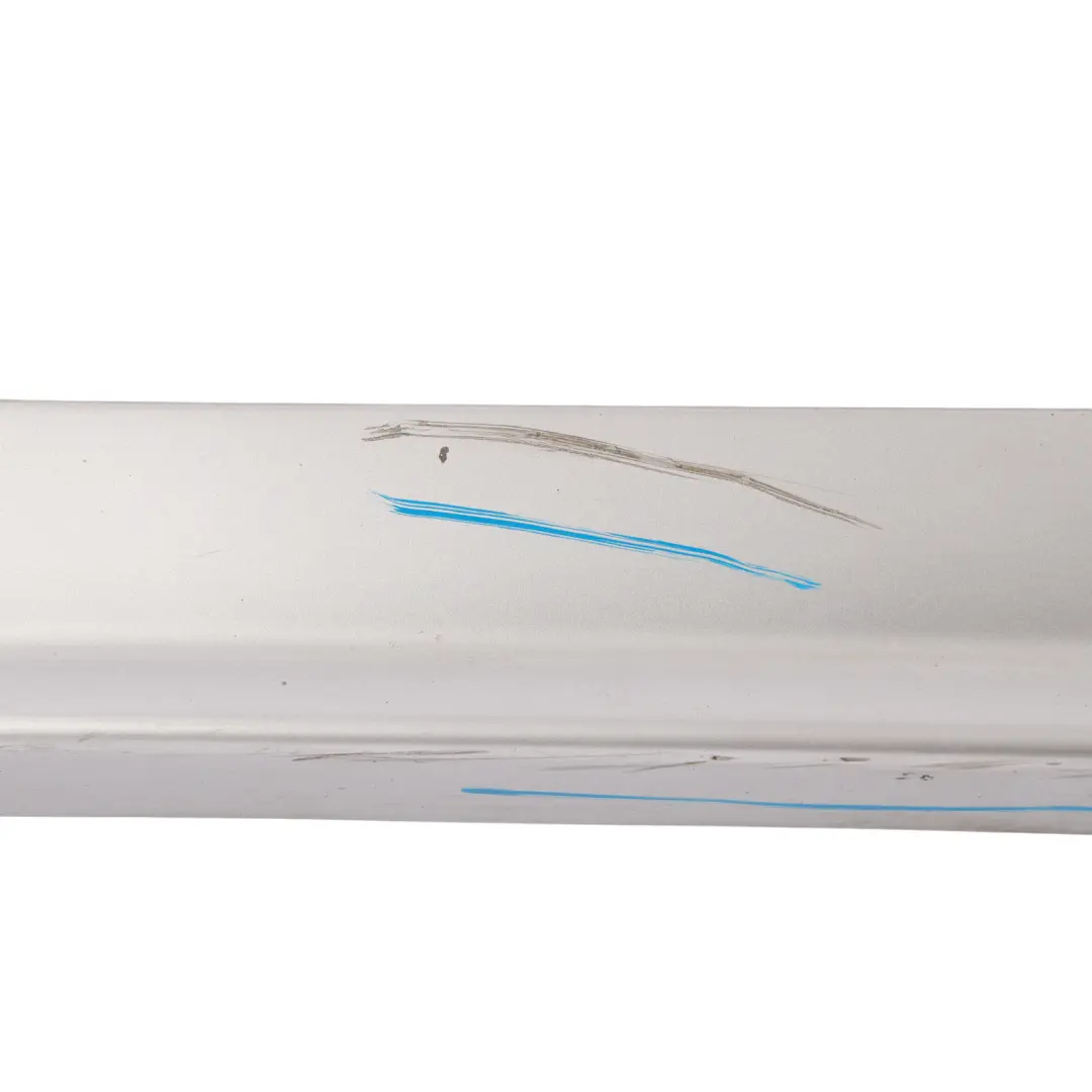VW Sharan 7N Door Moulding Strip Rear Right O/S Sill Cover Reflex Silver - A7W - SKU 7N0854950H-RES - Part number 7N0854950H