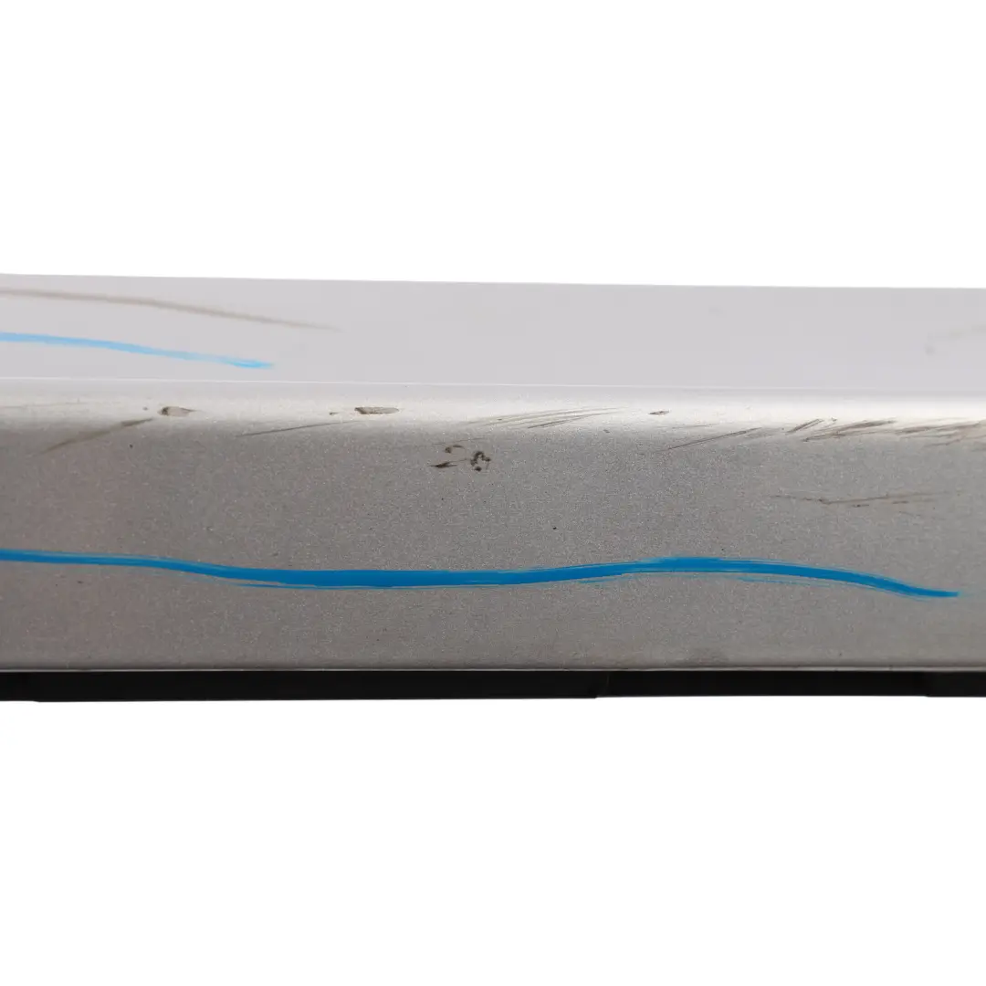 VW Sharan 7N Door Moulding Strip Rear Right O/S Sill Cover Reflex Silver - A7W - SKU 7N0854950H-RES - Part number 7N0854950H