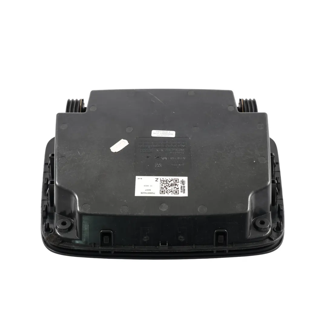 7N Dashboard Stowage Storage Compartment Box Black to Seat Alhambra with Part number 7N0857922B Seat Alhambra 7N Dashboard Stowage Storage Compartment Box Black - SKU 7N0857922B - Part number 7N0857922B