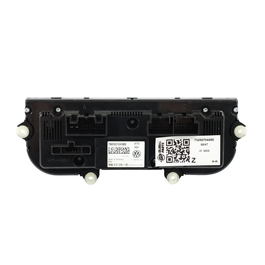 Seat Alhambra 7N Panel Control Climatizador Aire Acondicionado - SKU 7N0907044BE - Número de pieza 7N0907044BE