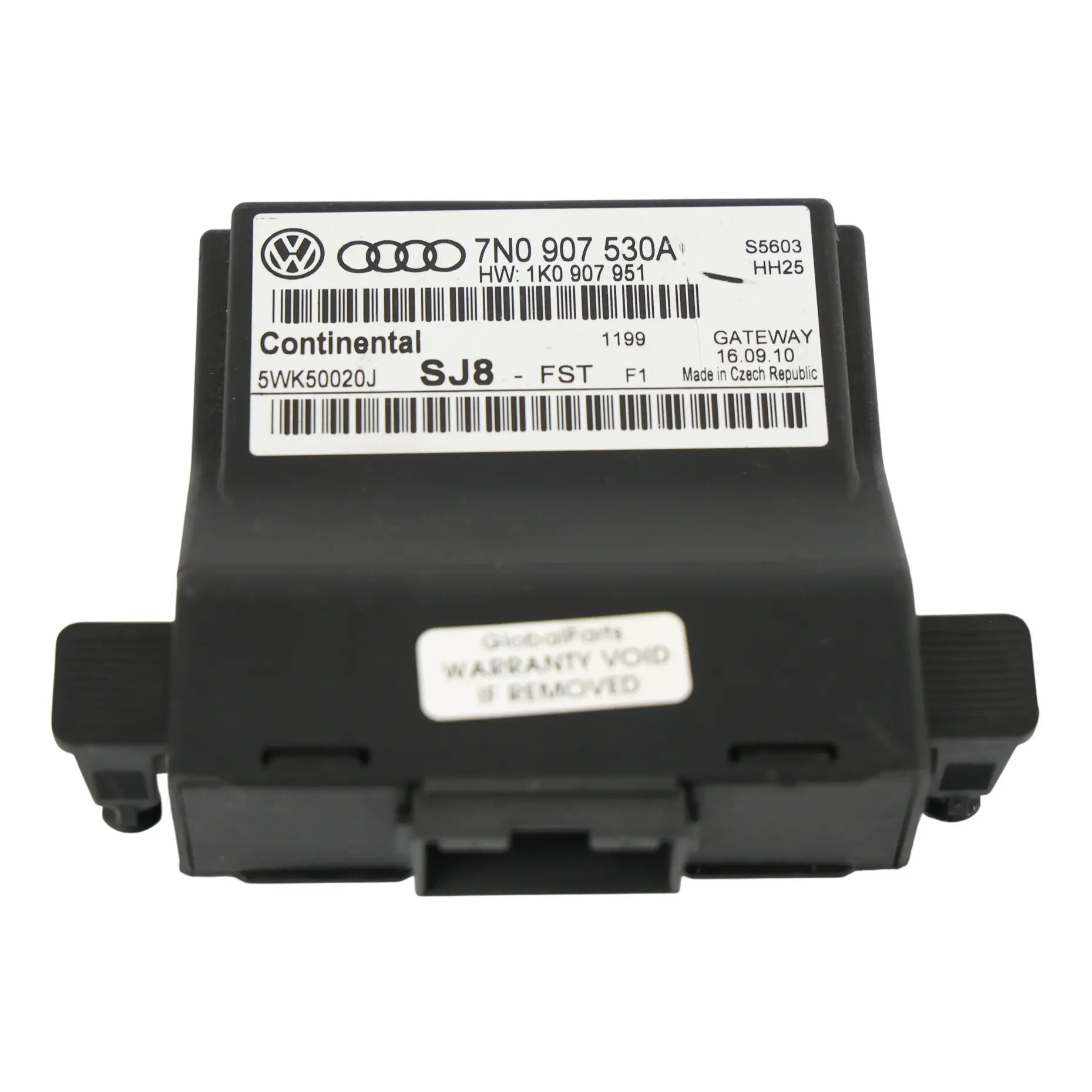 Volkswagen Touran 1T Moduł Sterujący Gateway ECU 7N0907530A