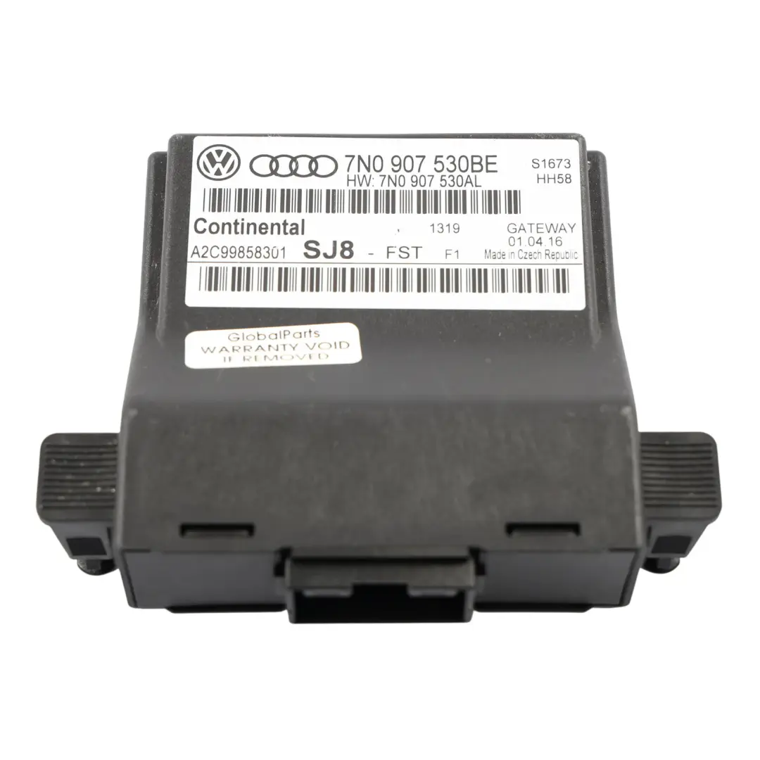 Volkswagen Caddy 2K Tiguan 5N Gateway Módulo Control ECU - SKU 7N0907530BE-1 - Número de pieza 7N0907530BE