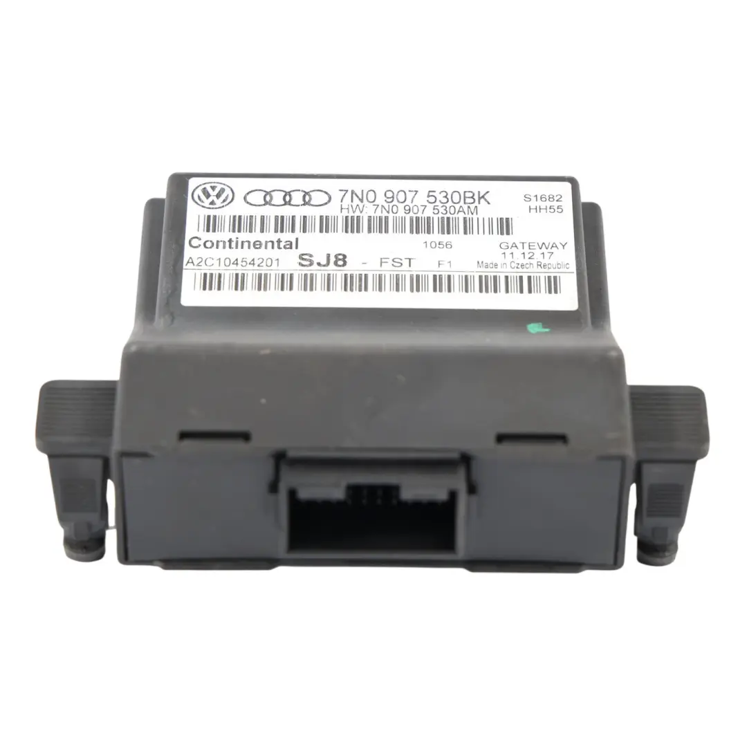 7N Module Unité Calculateur Gateway Diagnostic pour Seat Alhambra à propos du numéro de pièce 7N0907530BK Seat Alhambra 7N Module Unité Calculateur Gateway Diagnostic - SKU 7N0907530BK - Numéro de pièce 7N0907530BK