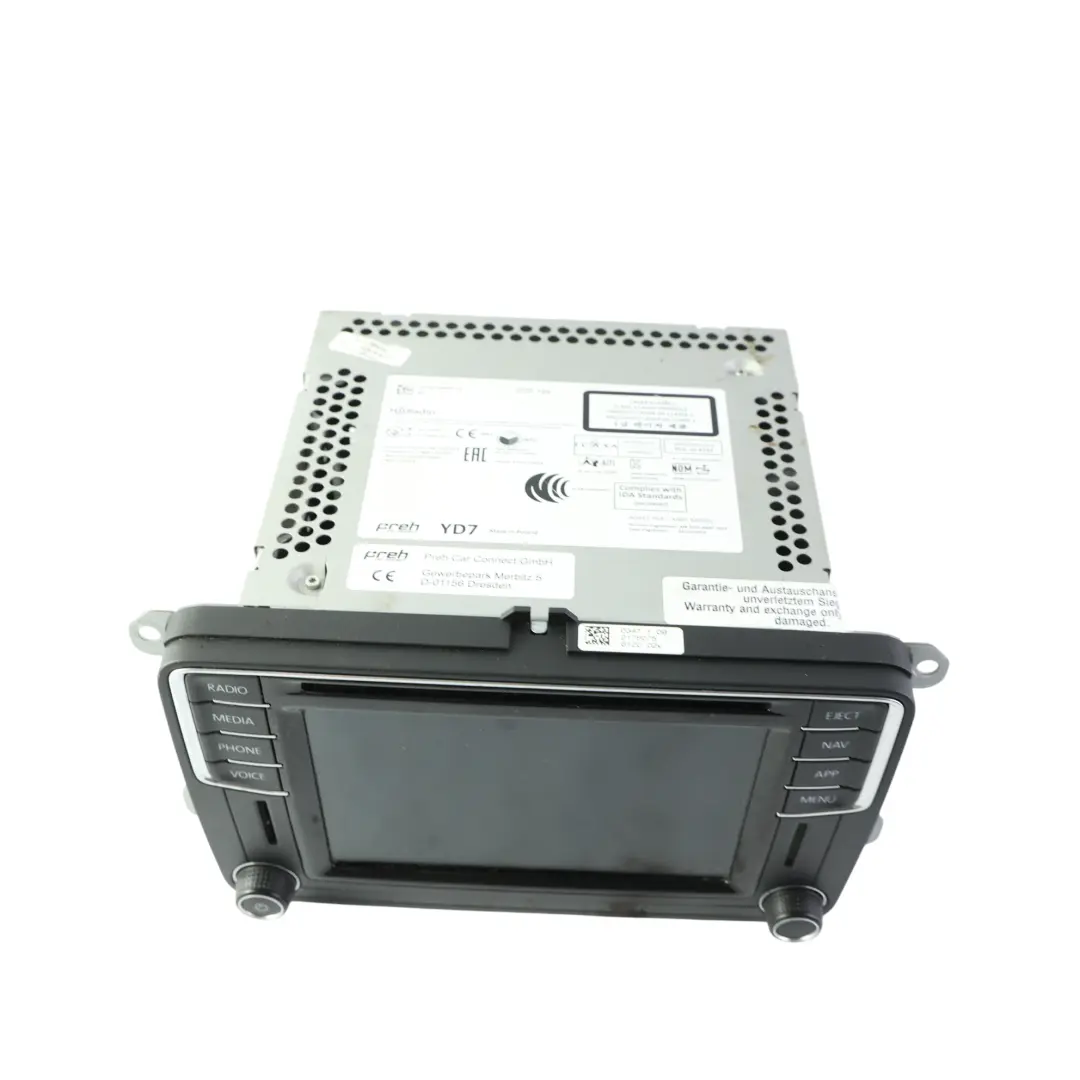 Seat Alhambra 7N Radio Navigation Steuergerät Multifunktion Display - SKU 7N5035680E - Teilenummer 7N5035680E