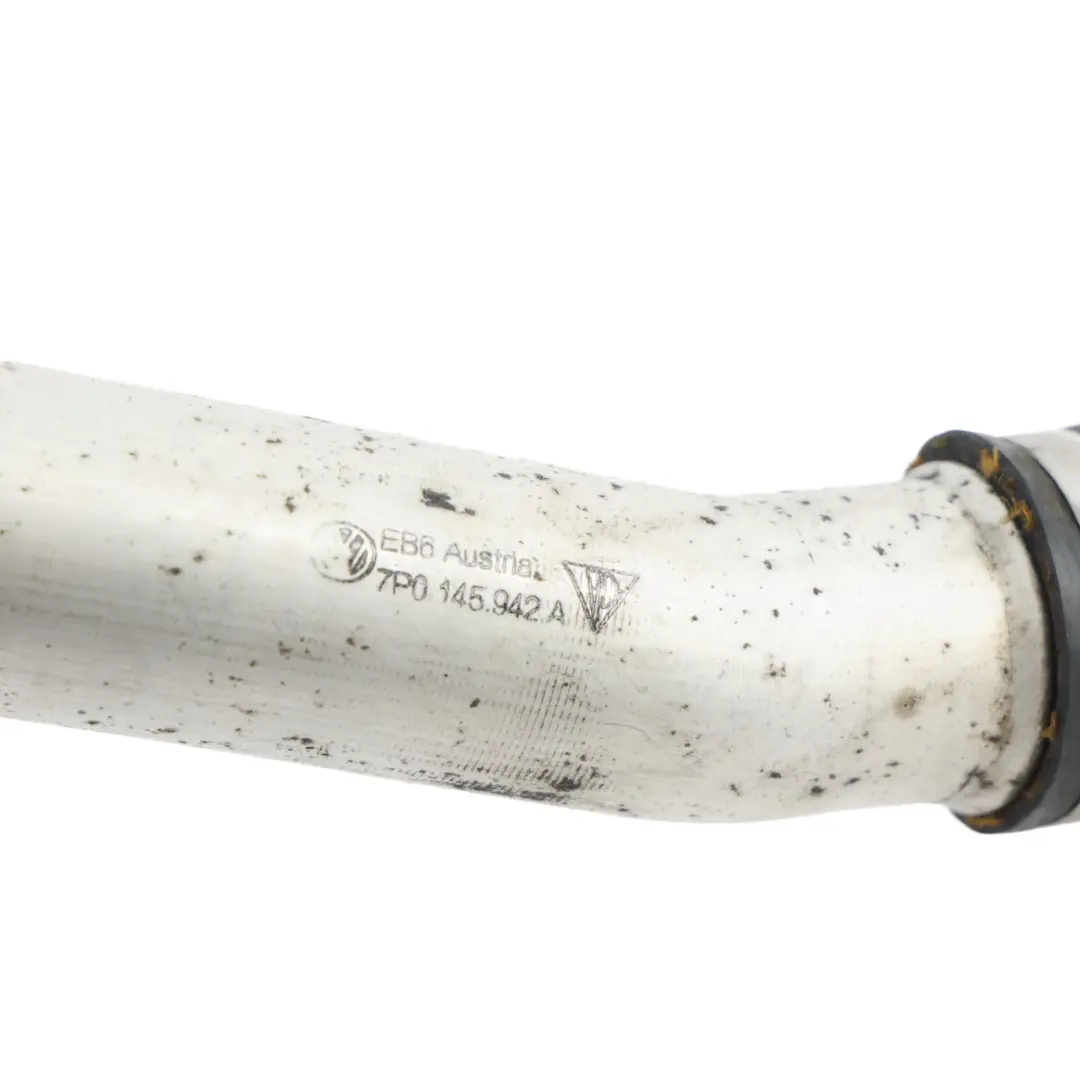 Porsche Cayenne 92A Ladeluftkühler Rohr Rechts 4.2 Diesel - SKU 7P0145942A - Teilenummer 7P0145942A