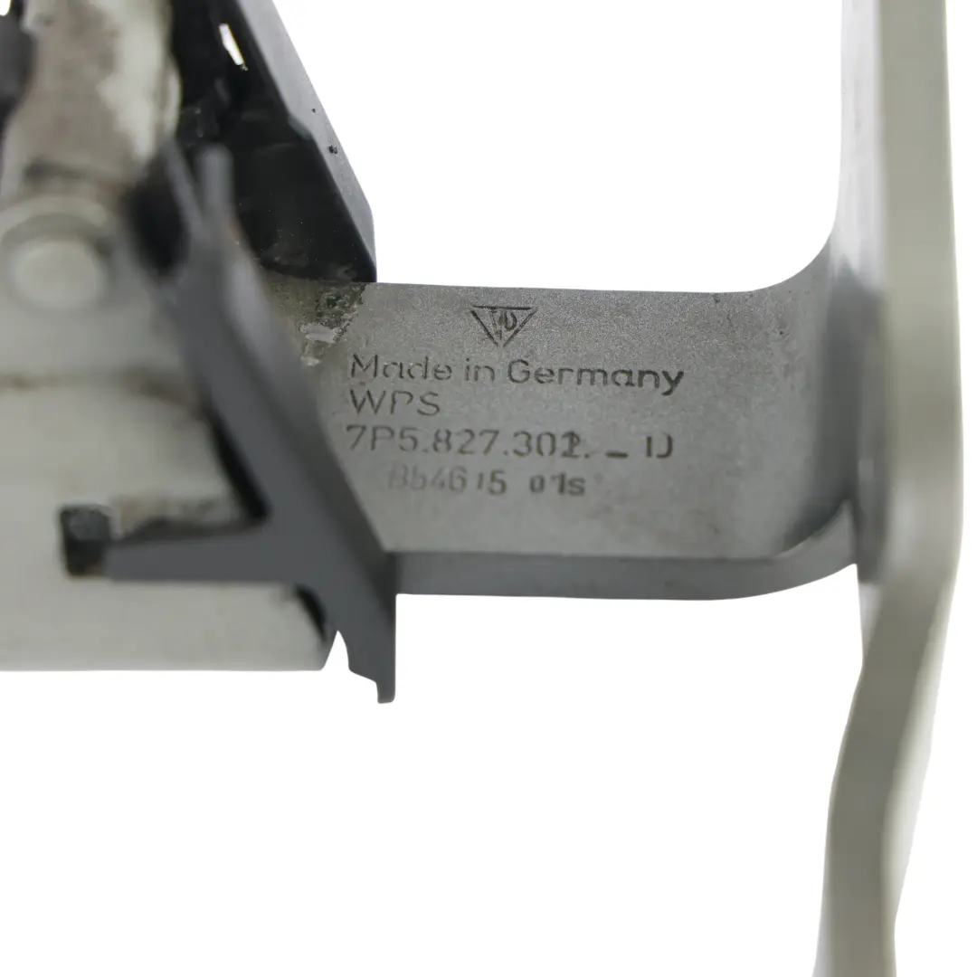 Porsche Cayenne S 92A Trunk Bootlid Hinge Left N/S Meteor Grey - M7W - SKU 7P5827301D-MET - Part number 7P5827301D