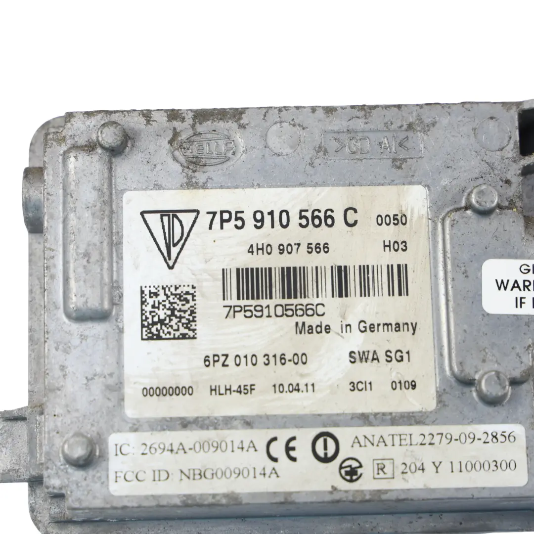 Unité Contrôle Détection Angle Mort ECU pour Porsche Cayenne Turbo 92A à propos du numéro de pièce 7P5910566C Porsche Cayenne Turbo 92A Unité Contrôle Détection Angle Mort ECU - SKU 7P5910566C - Numéro de pièce 7P5910566C