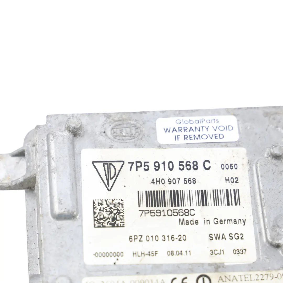 Porsche Cayenne Turbo 92A Spurwechselassistent Modul Einheit Rechts - SKU 7P5910568C - Teilenummer 7P5910568C