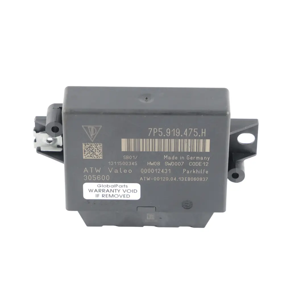 Porsche Cayenne 92A Modulo Centralina Sensore Parcheggio PDC - SKU 7P5919475H - Numero di parte 7P5919475H