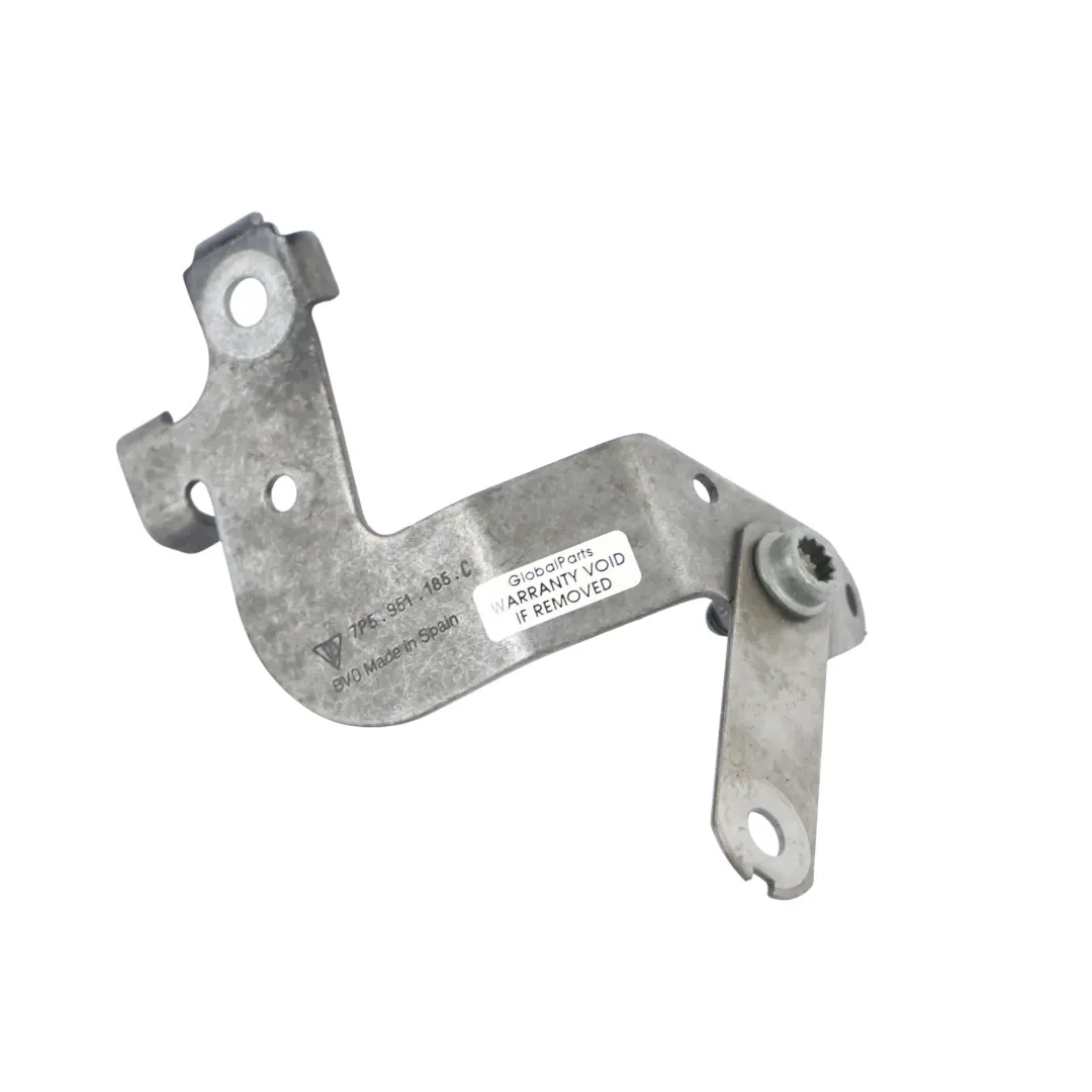 Horn Fanfare Mount Carrier Bracket to Porsche Cayenne S 92A with Part number 7P5951185C Porsche Cayenne S 92A Horn Fanfare Mount Carrier Bracket - SKU 7P5951185C - Part number 7P5951185C