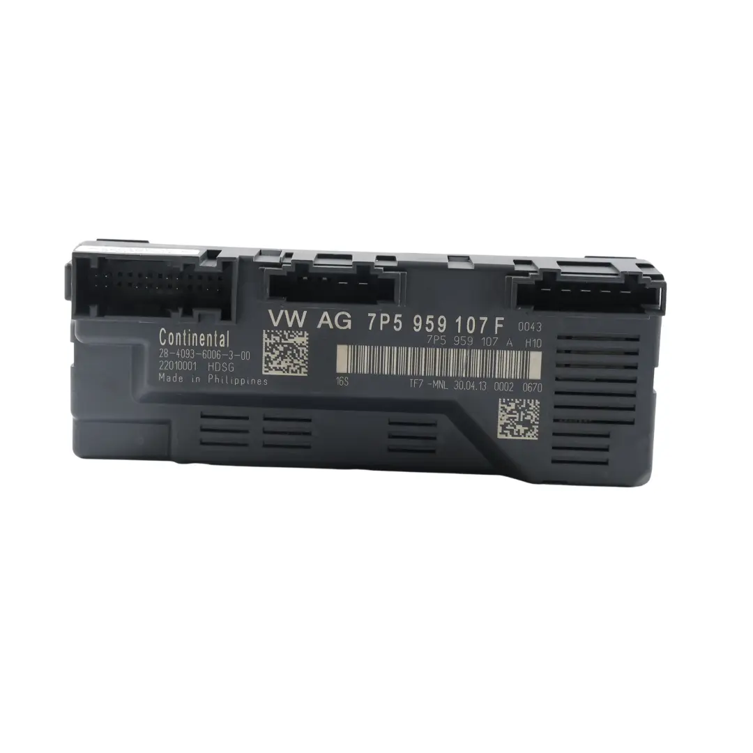 Porsche Cayenne 92A Módulo Control Portón Trasero - SKU 7P5959107F - Número de pieza 7P5959107F