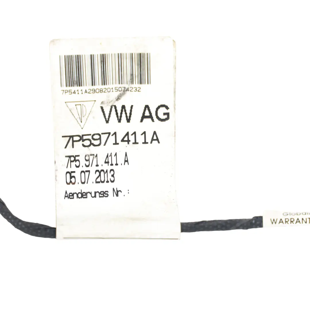 Porsche Cayenne 92A Air Heater Flap Actuator Motor Wiring Cable - SKU 7P5971411A - Part number 7P5971411A