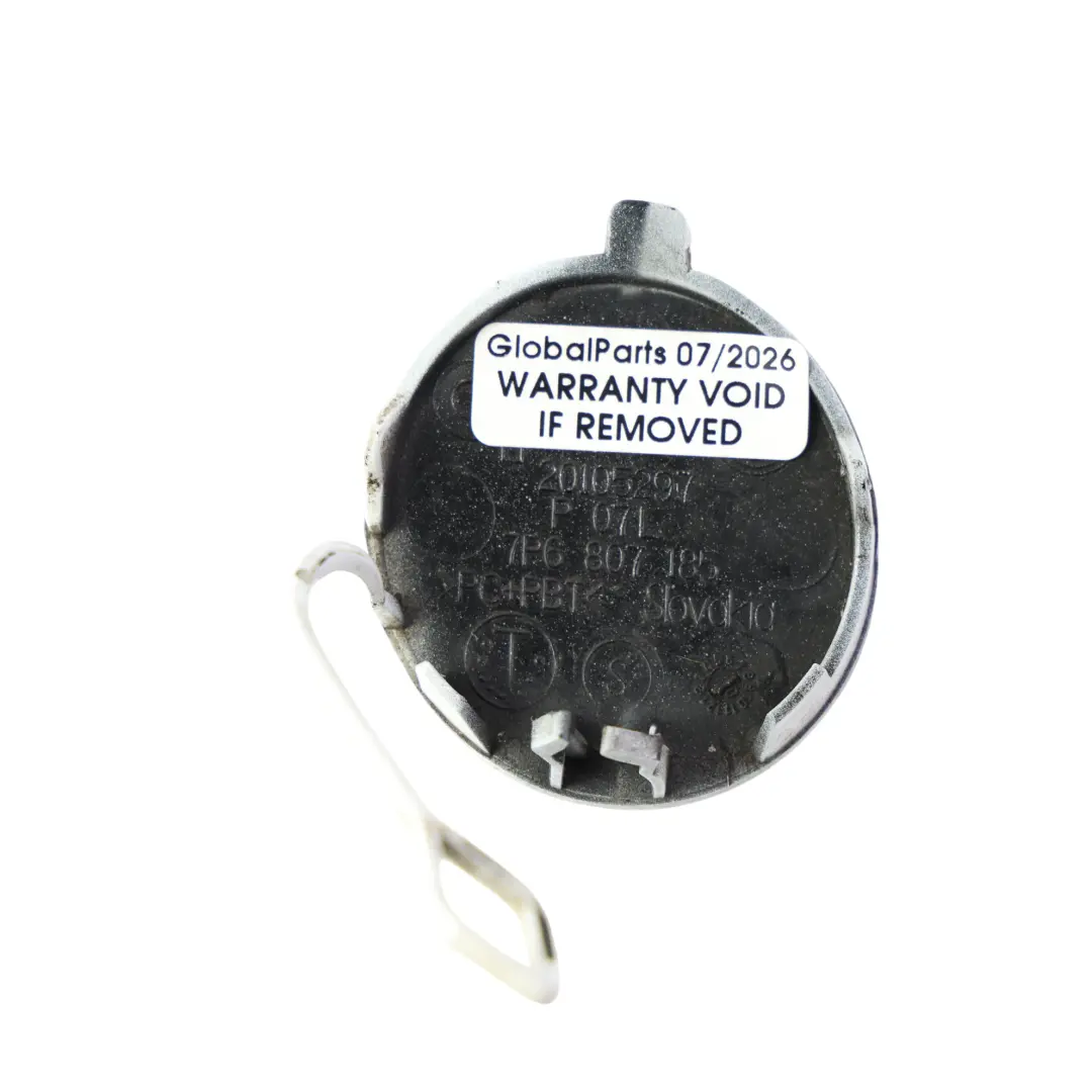 7P Tapa Ojo Remolque Delantero Izquierdo Plata Hielo X7W para Volkswagen Touareg con número de pieza 7P6807185 Volkswagen Touareg 7P Tapa Ojo Remolque Delantero Izquierdo Plata Hielo X7W - SKU 7P6807185-ICS - Número de pieza 7P6807185