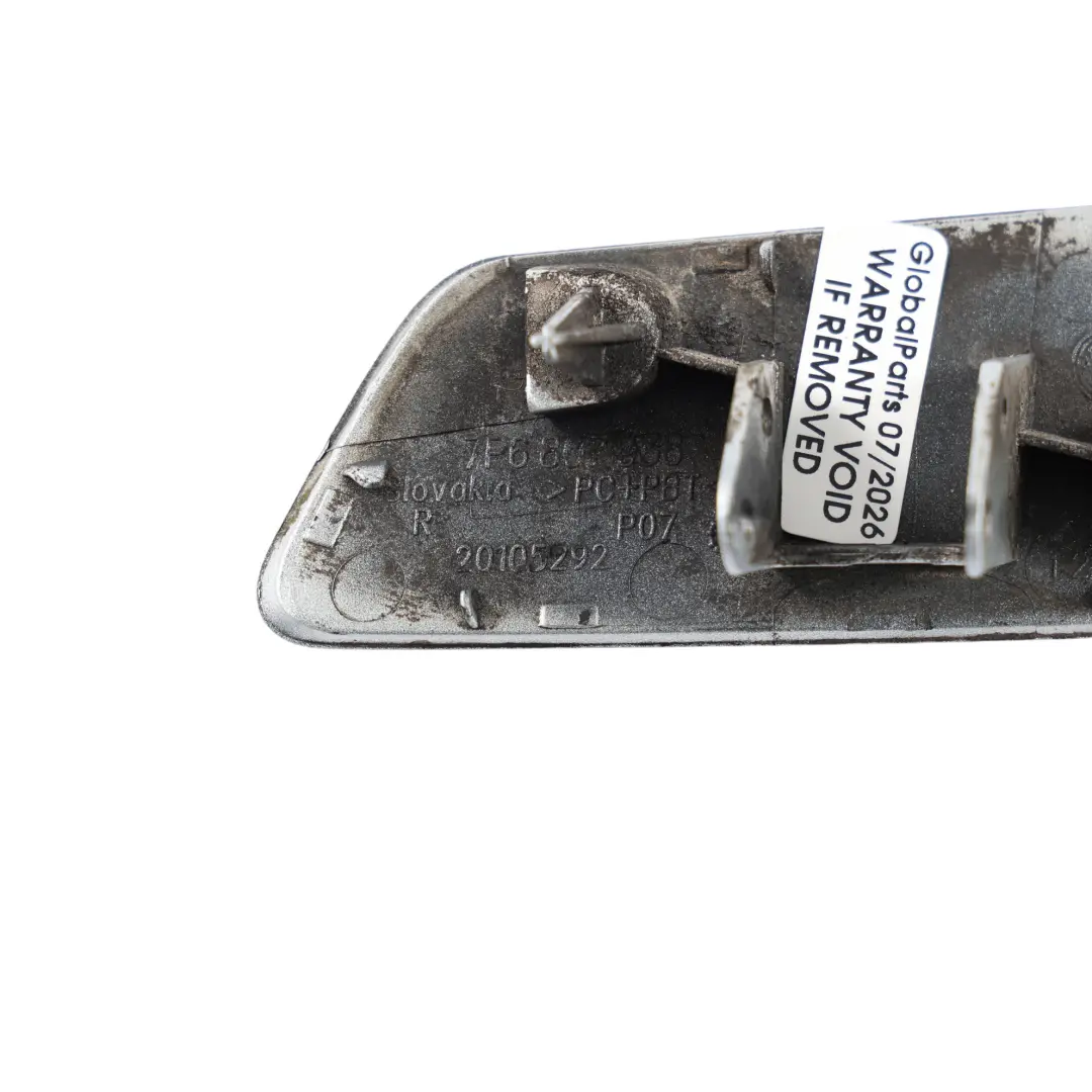 7P Trim Lavafaretti Destro Argento Ghiaccio X7W per Volkswagen Touareg con numero di parte 7P6807938 Volkswagen Touareg 7P Trim Lavafaretti Destro Argento Ghiaccio X7W - SKU 7P6807938-ICS - Numero di parte 7P6807938
