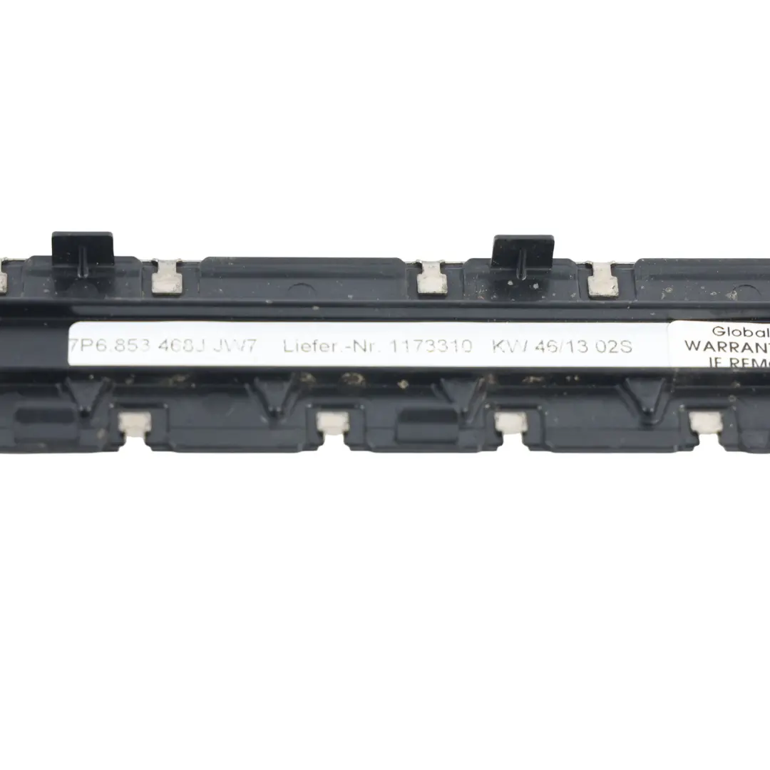 Volkswagen Touareg 7P R-Line Seuil Porte Garniture Avant Droit - SKU 7P6853468J - Numéro de pièce 7P6853468J