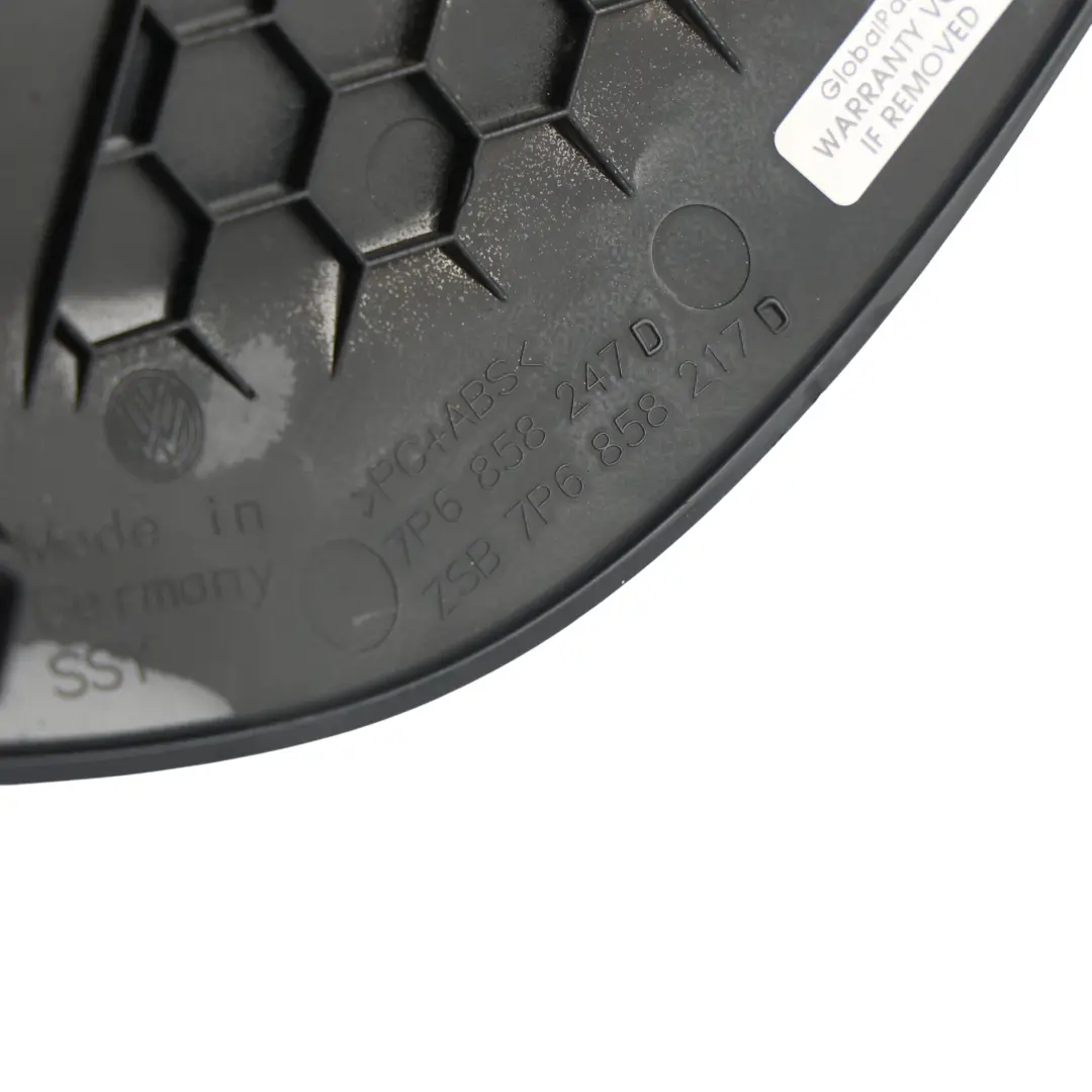 7P Armaturenbrett Endabdeckung Links Schwarz für Volkswagen Touareg mit Teilenummer 7P6858247D Volkswagen Touareg 7P Armaturenbrett Endabdeckung Links Schwarz - SKU 7P6858247D - Teilenummer 7P6858247D
