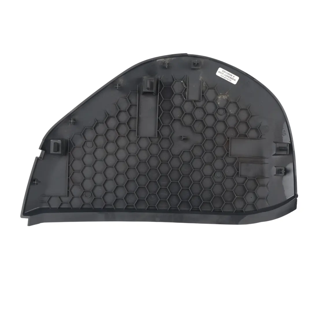 Volkswagen Touareg 7P Dashboard End Trim Cover Left N/S Black - SKU 7P6858247D - Part number 7P6858247D