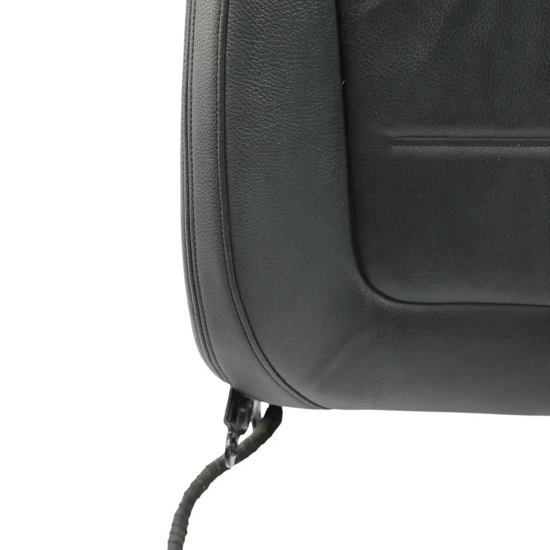 Volkswagen Touareg 7P Oparcie Fotela Przedniego Lewe Grzane Czarna Skóra - SKU 7P6881805ED - Numer Części 7P6881805ED