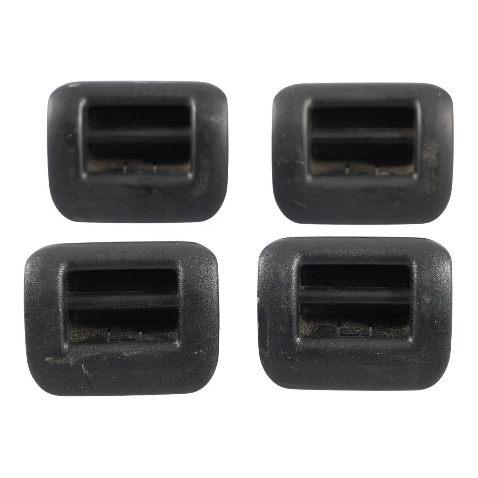 Volkswagen Touareg 7P Rivestimento Schienale Sedile Nero Set X4 7P6885249C