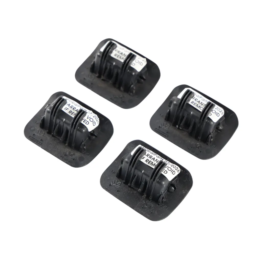 Volkswagen Touareg 7P Seat Backrest Trim Cover Insert Black Set X4 - SKU 7P6885249C - Part number 7P6885249C