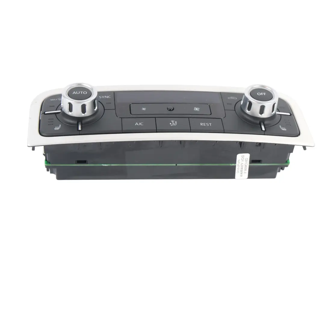 VW Volkswagen Touareg 7P Heater A/C Climate Control Panel Unit - SKU 7P6907040BR - Part number 7P6907040BR