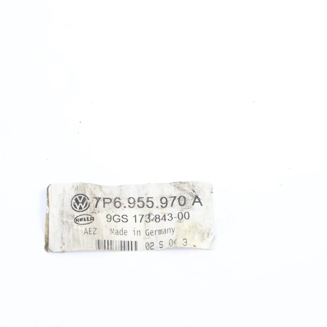 7P Manguera Tubo Lavafaros para Volkswagen Touareg con número de pieza 7P6955970A Volkswagen Touareg 7P Manguera Tubo Lavafaros - SKU 7P6955970A - Número de pieza 7P6955970A