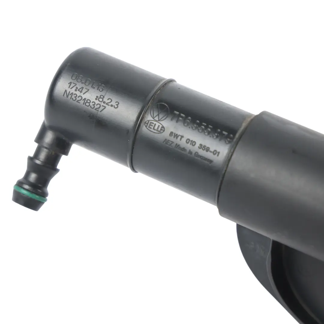 7P Headlight Washer Spray Nozzle Jet Front Left N/S to VW Touareg with Part number 7P6955979 VW Touareg 7P Headlight Washer Spray Nozzle Jet Front Left N/S - SKU 7P6955979 - Part number 7P6955979