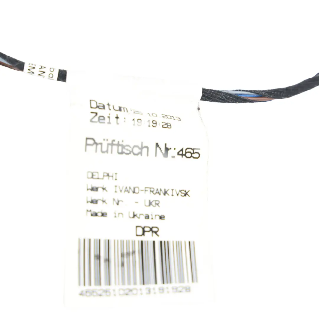 Volkswagen Touareg 7P Faisceau Câblage Porte Arrière Gauche Droite - SKU 7P6971693Q - Numéro de pièce 7P6971693Q