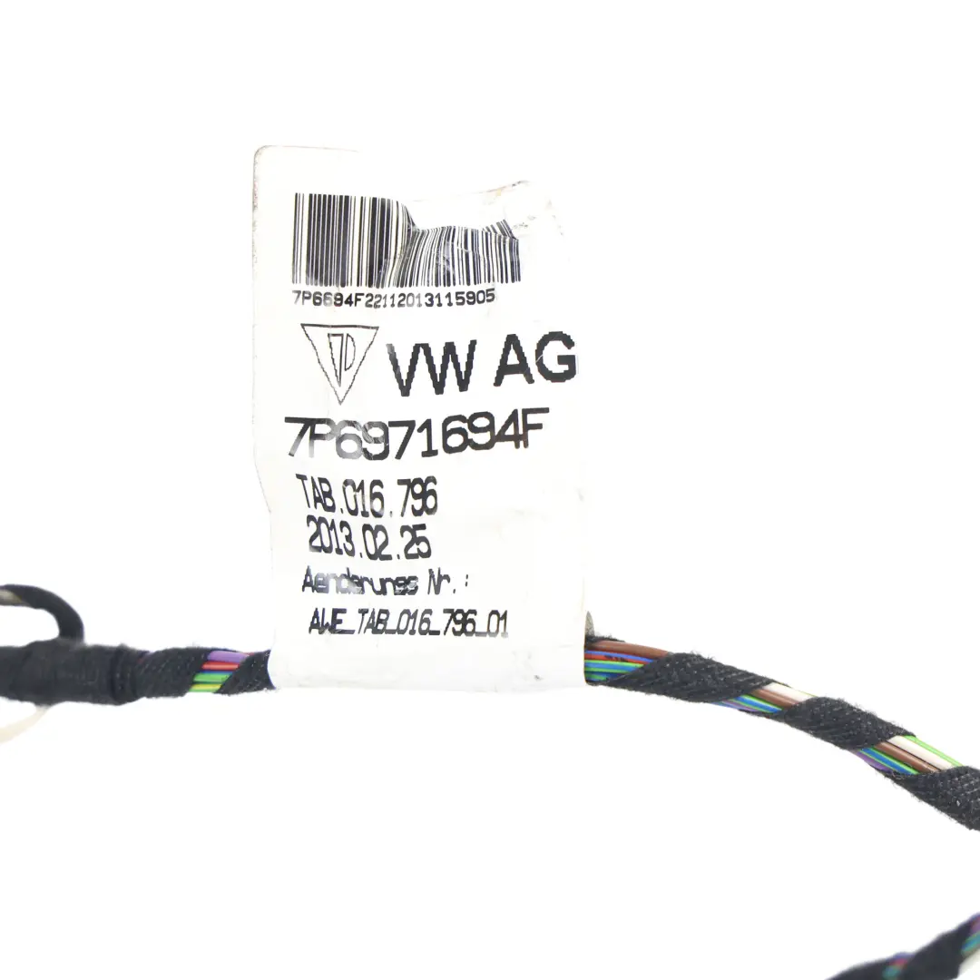 7P Cablaggio Porta Posteriore Sinistro Destro per Volkswagen Touareg con numero di parte 7P6971694F Volkswagen Touareg 7P Cablaggio Porta Posteriore Sinistro Destro - SKU 7P6971694F - Numero di parte 7P6971694F