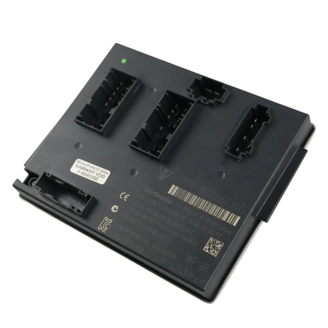 Body Comfort Module Control Unit to Porsche 718 Boxster 982 with Part number 7PP907064KG Porsche 718 Boxster 982 Body Comfort Module Control Unit - SKU 7PP907064KG-1 - Part number 7PP907064KG
