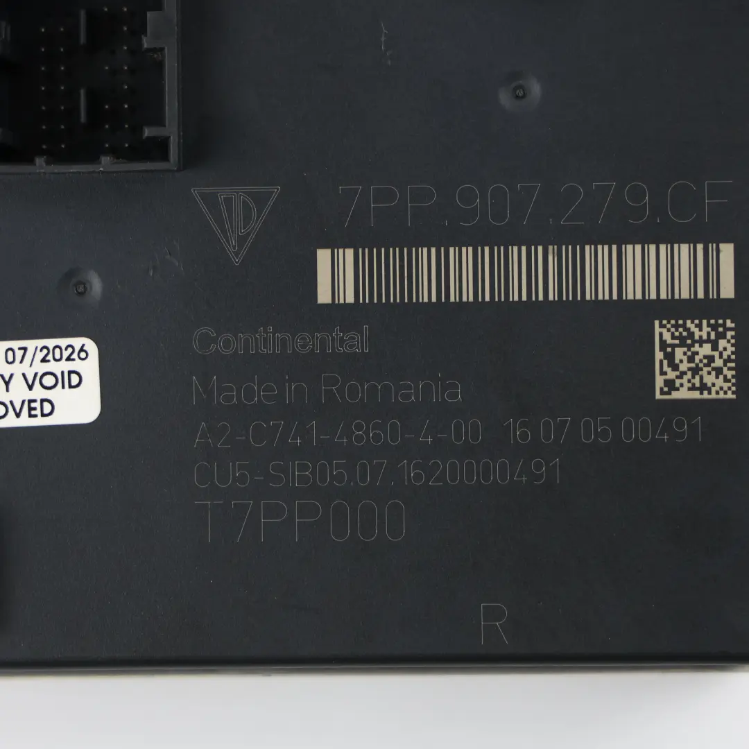 Porsche 718 Boxster 982 Karosserie Steuergerät BCM ECU - SKU 7PP907279CF - Teilenummer 7PP907279CF