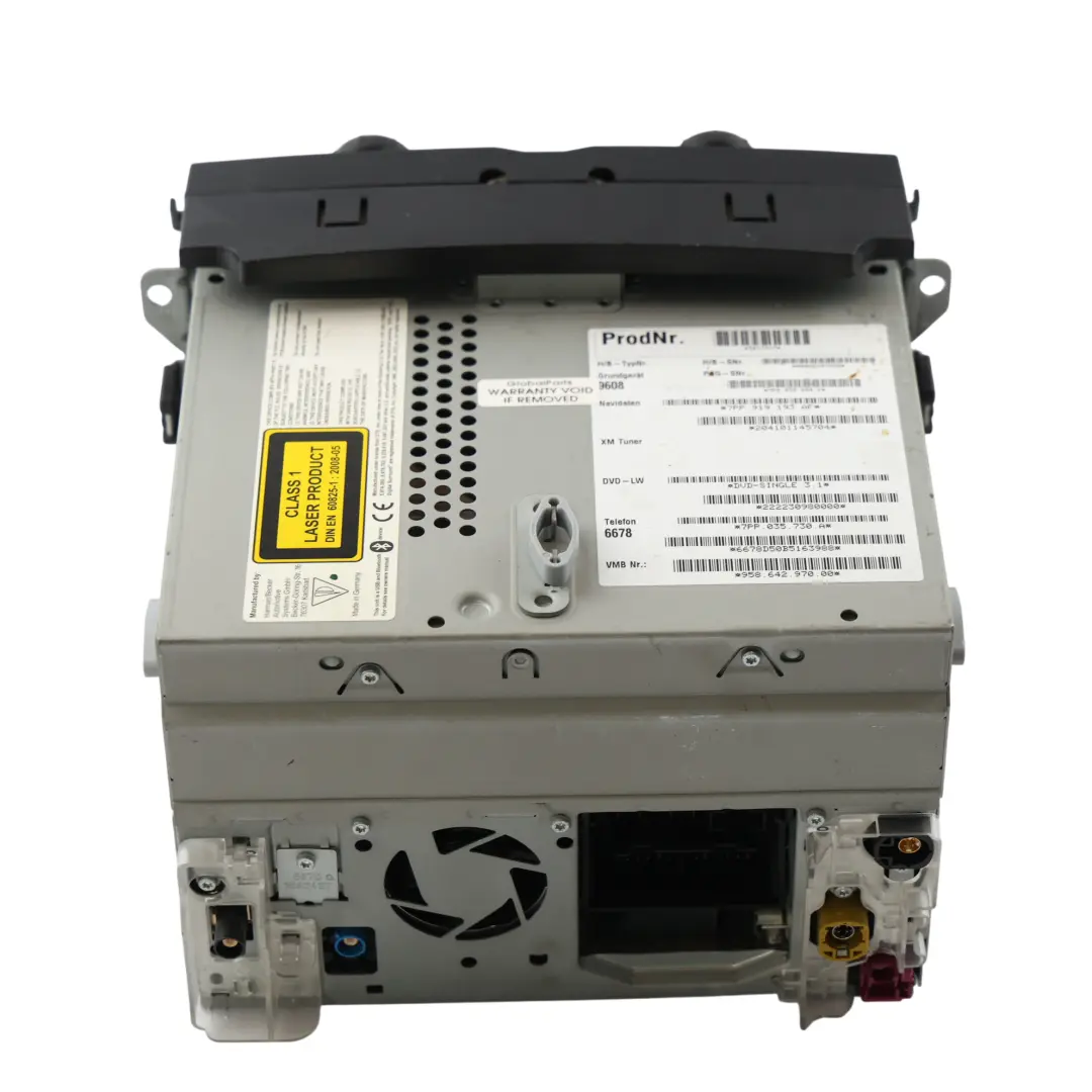 Porsche Cayenne Turbo 92a Radio CD Player Digital Display Unit - SKU 7PP919193AF - Part number 7PP919193AF