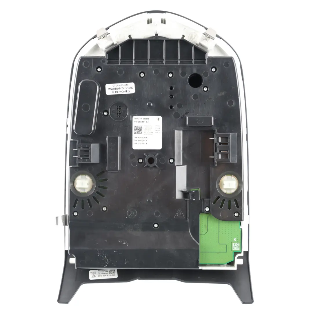 Porsche Cayenne 92A Luz Lectura Techo Delantera Panel - SKU 7PP959551FJ - Número de pieza 7PP959551FJ