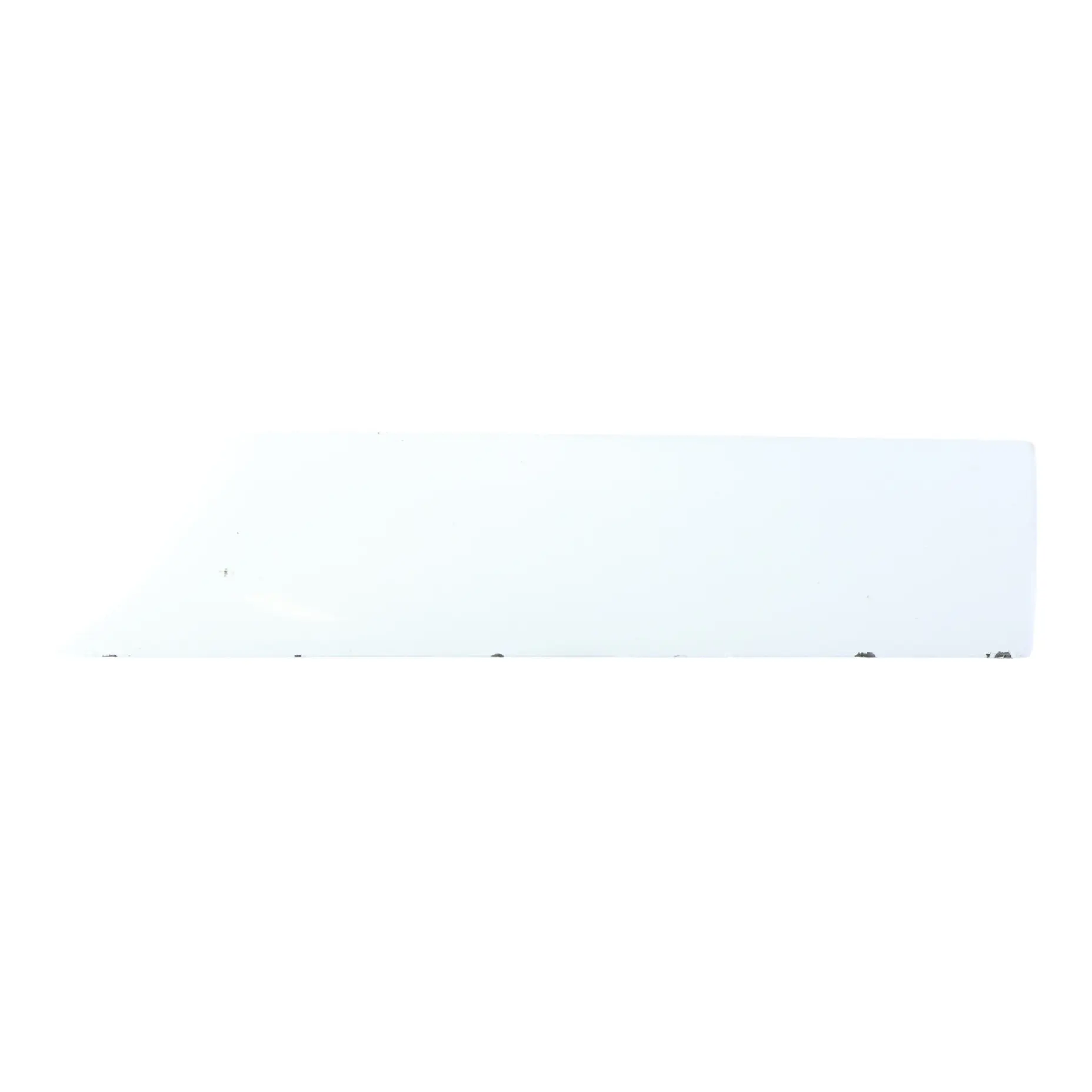 Ford Fiesta MK5 Moldura Puerta Panel Trasera Izquierda Blanco Frozen