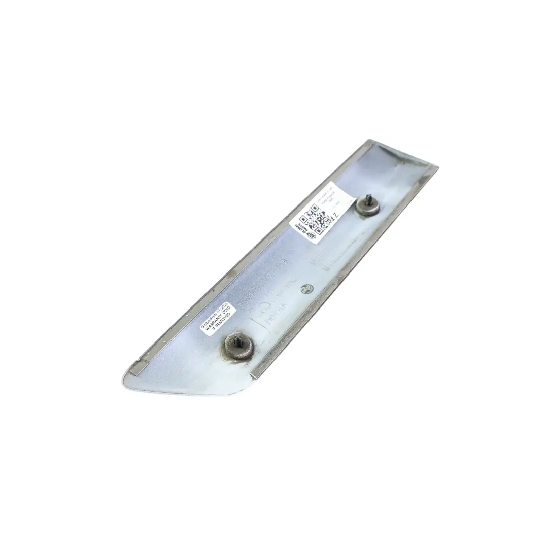 Ford Fiesta MK5 Baguette Moulure Porte Arrière Gauche Blanc Frozen - Z2 - SKU 7S61-B29077-BA - Numéro de pièce 7S61-B29077-BA
