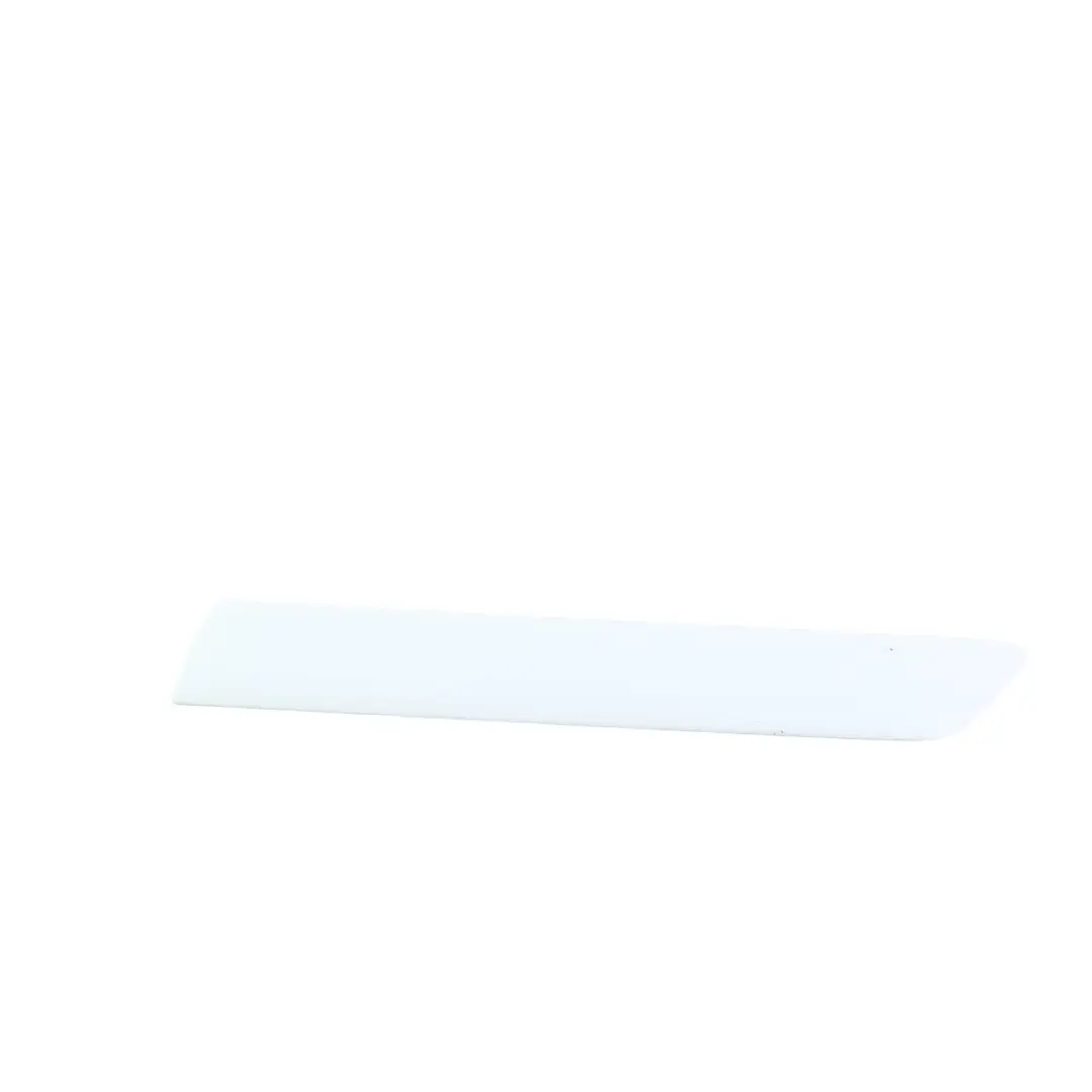 Ford Fiesta MK5 Baguette Moulure Porte Arrière Gauche Blanc Frozen - Z2 - SKU 7S61-B29077-BA - Numéro de pièce 7S61-B29077-BA