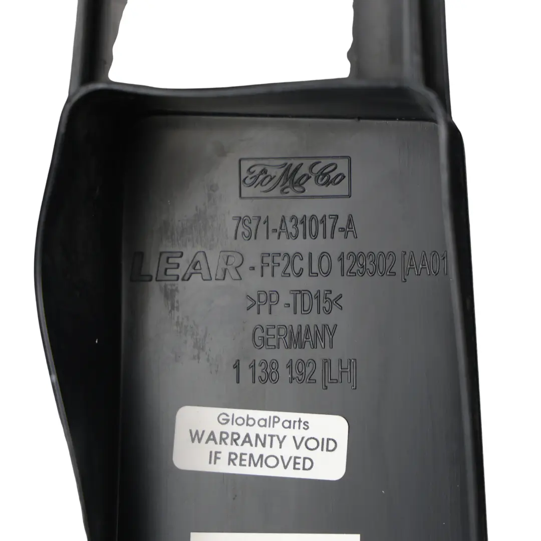 Ford Mondeo Mk4 Osłona Słupka Tylnego Bagażnika Lewa - SKU 7S71-A31017-A - Numer Części 7S71-A31017-A
