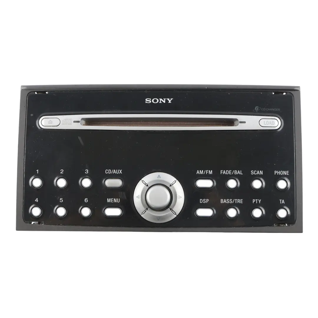 Ford Transit MK7 Radio Reproductor Sony Cambiador 6 CD 4M5T-18C815-CJ - SKU 7S7F-18C821-CB - Número de pieza 7S7F-18C821-CB